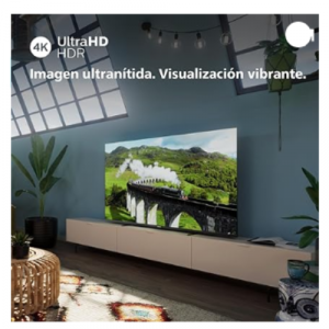 Philips Smart 4K TV,43 Pulgadas|UHD 4K TV| Ultra HD|HDR10+.