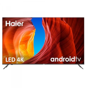 Haier Direct LED 4K- 50″, Smart TV, Android 11, Remote Control, Google Assistant, Bluetooth 5.1, Sin Marcos.