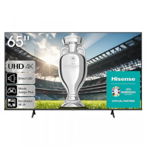 Hisense Smart TV 65″ con Inteligencia Artificial | Ultra HD 4K, DTS Virtual X, Control por Voz